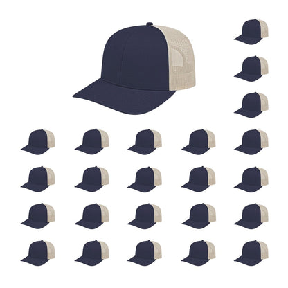 Cap America i3038 Poly/Cotton Trucker Mesh Back Cap