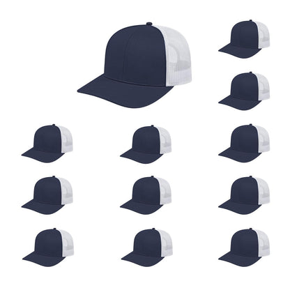 Cap America i3038 Poly/Cotton Trucker Mesh Back Cap