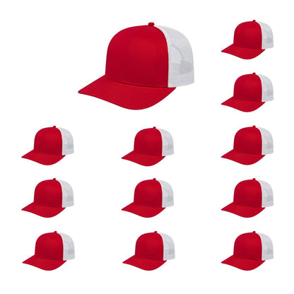 Cap America i3038 Poly/Cotton Trucker Mesh Back Cap