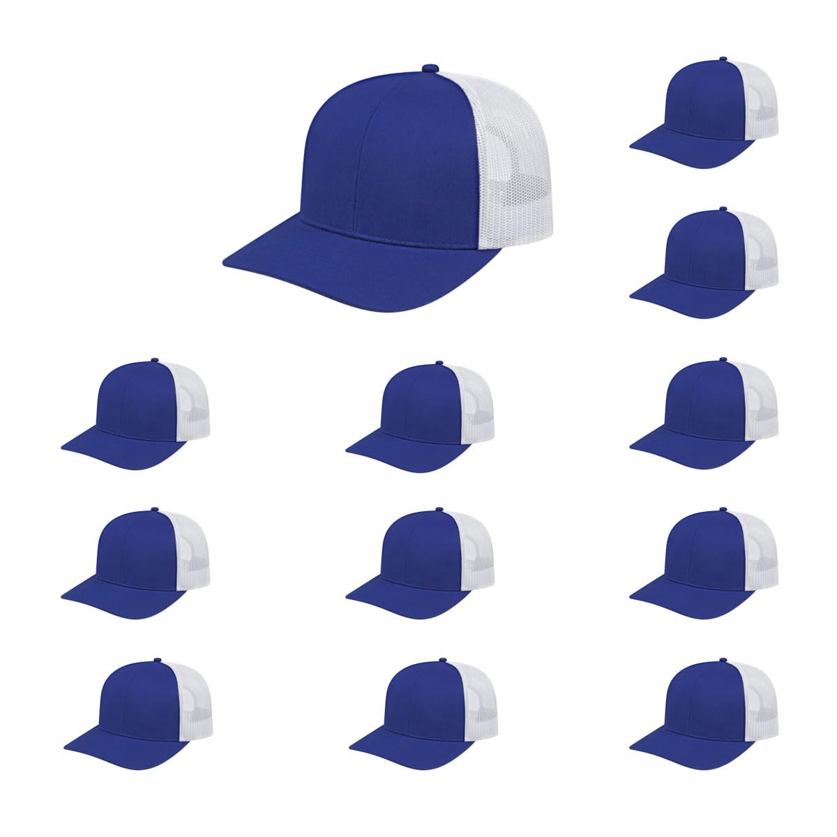 Cap America i3038 Poly/Cotton Trucker Mesh Back Cap