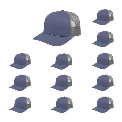 Cap America i3038 Poly/Cotton Trucker Mesh Back Cap