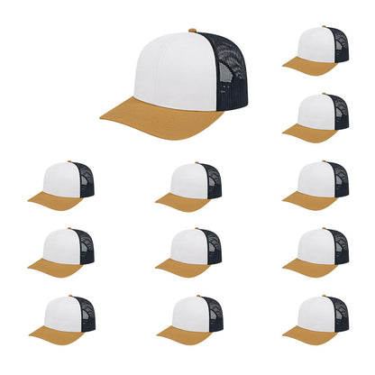 Cap America i3038 Poly/Cotton Trucker Mesh Back Cap