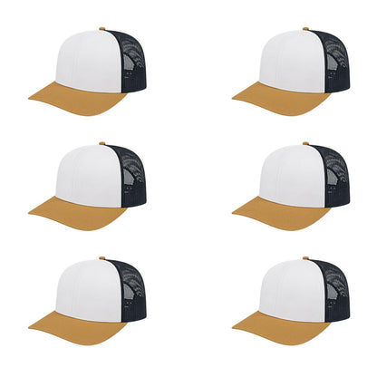 Cap America i3038 Poly/Cotton Trucker Mesh Back Cap