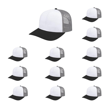 Cap America i3038 Poly/Cotton Trucker Mesh Back Cap