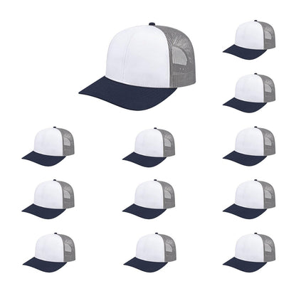 Cap America i3038 Poly/Cotton Trucker Mesh Back Cap