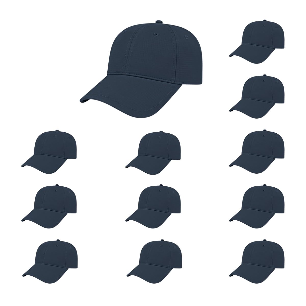 Cap America i7023 Structured Solid Active Wear Cap