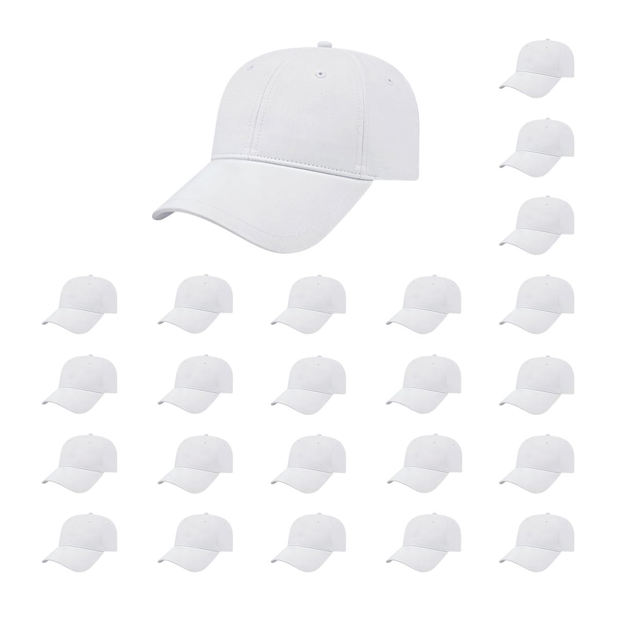 Cap America i7023 Structured Solid Active Wear Cap