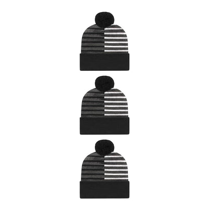 Cap America RKH12 Half Color Knit Cap with Cuff