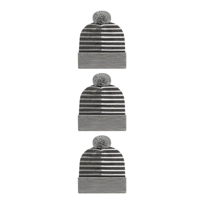 Cap America RKH12 Half Color Knit Cap with Cuff