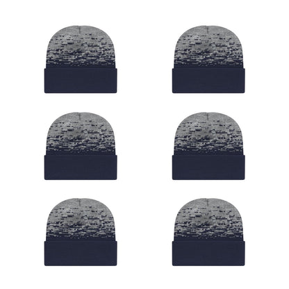 Cap America RKS12 Static Pattern Knit Cap with Cuff