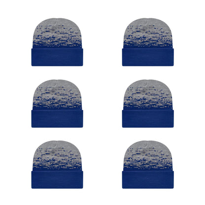 Cap America RKS12 Static Pattern Knit Cap with Cuff