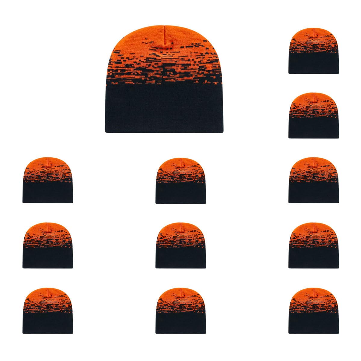 Cap America RKS9 Static Pattern Knit Beanie