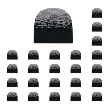 Cap America RKS9 Static Pattern Knit Beanie