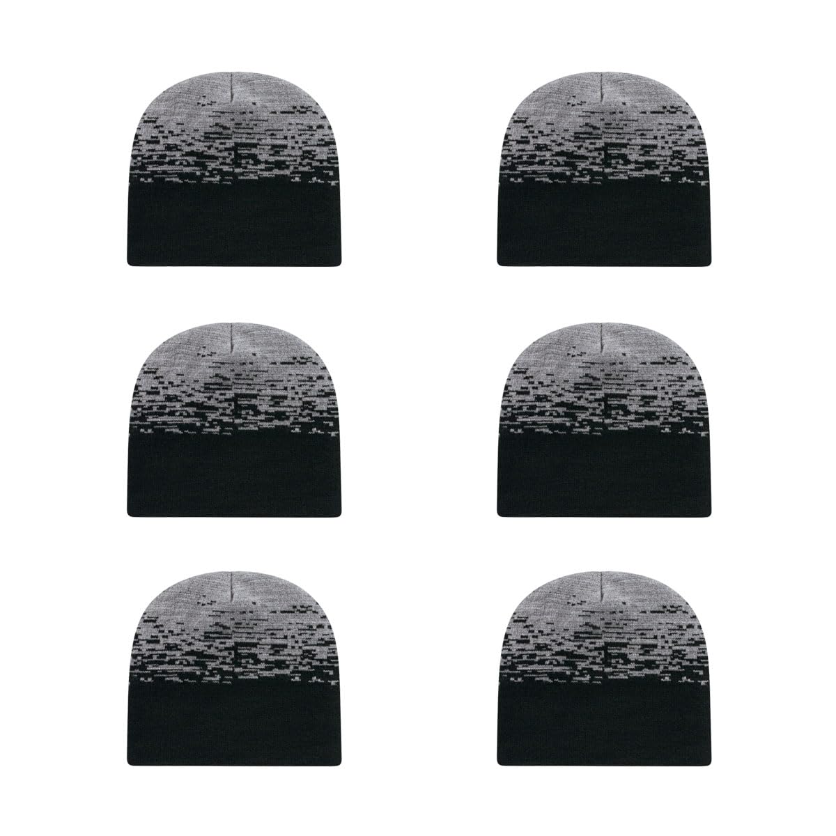 Cap America RKS9 Static Pattern Knit Beanie