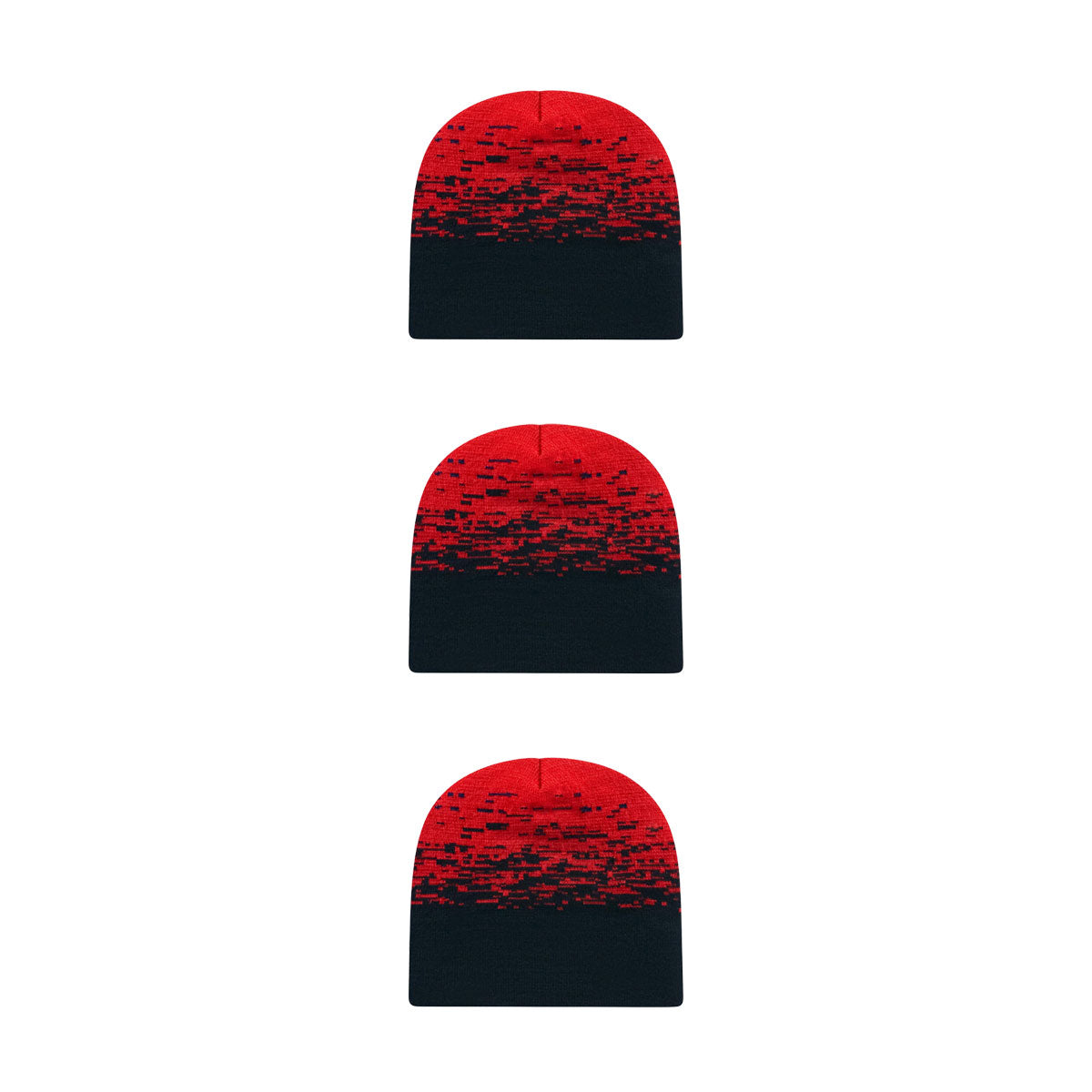 Cap America RKS9 Static Pattern Knit Beanie