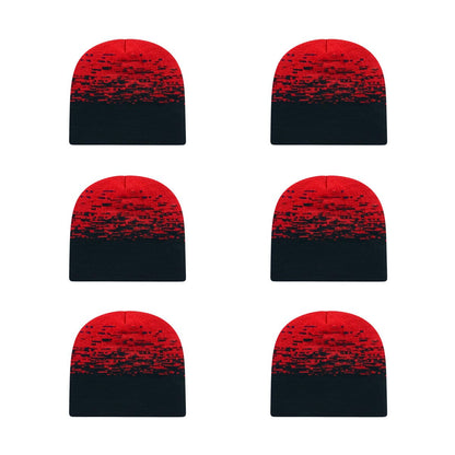 Cap America RKS9 Static Pattern Knit Beanie