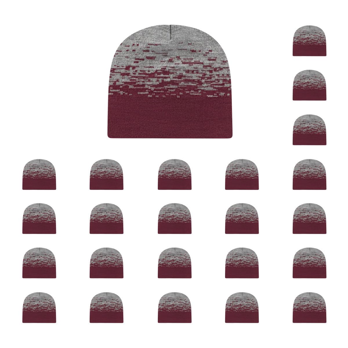 Cap America RKS9 Static Pattern Knit Beanie