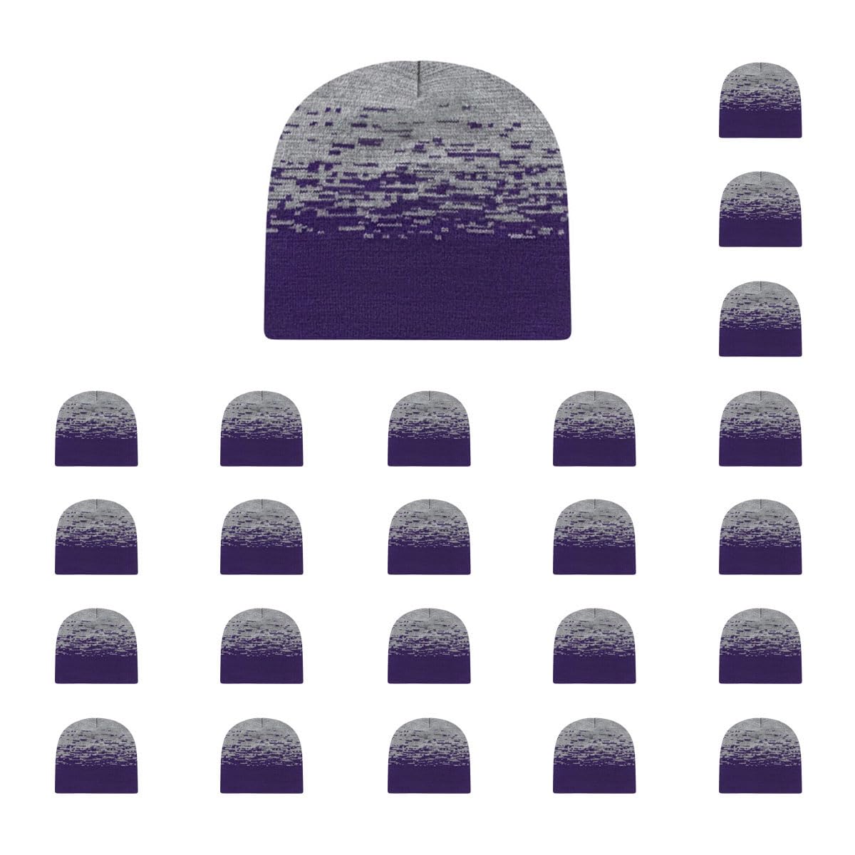 Cap America RKS9 Static Pattern Knit Beanie
