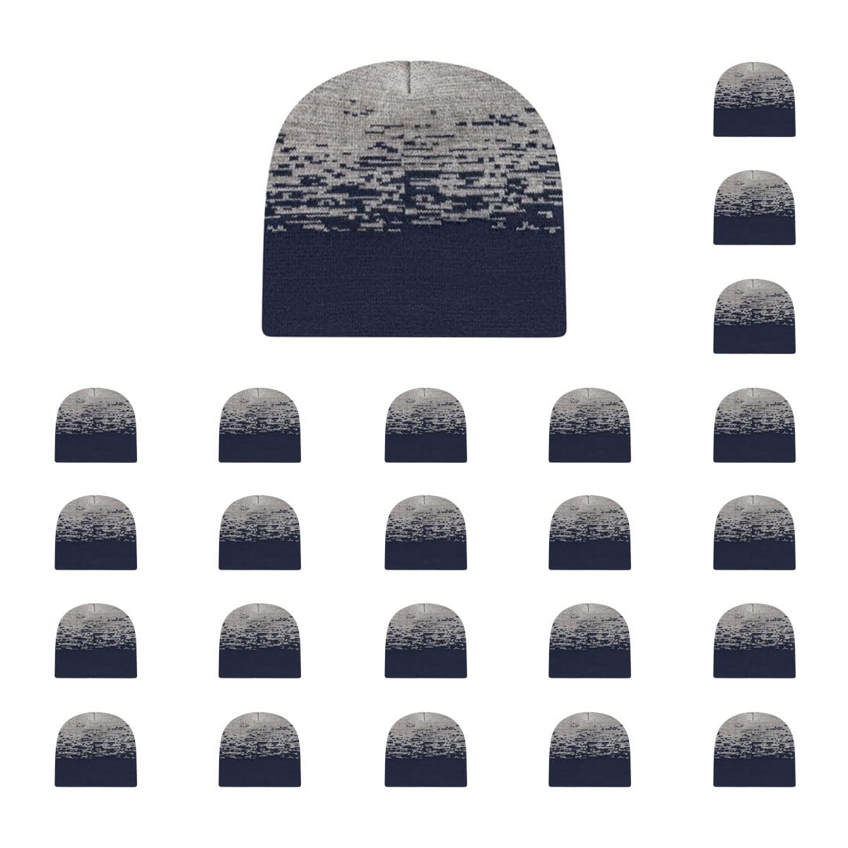 Cap America RKS9 Static Pattern Knit Beanie