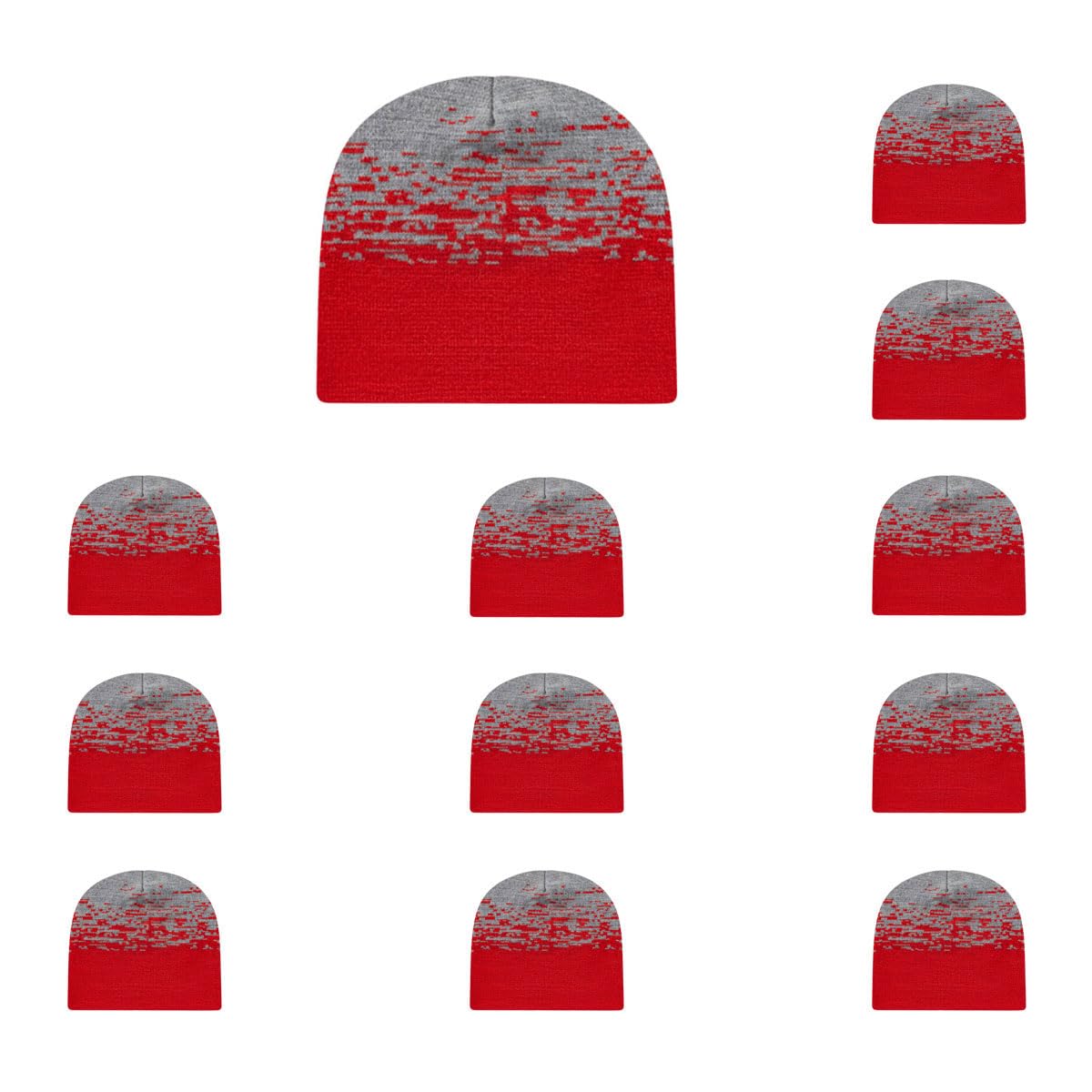 Cap America RKS9 Static Pattern Knit Beanie