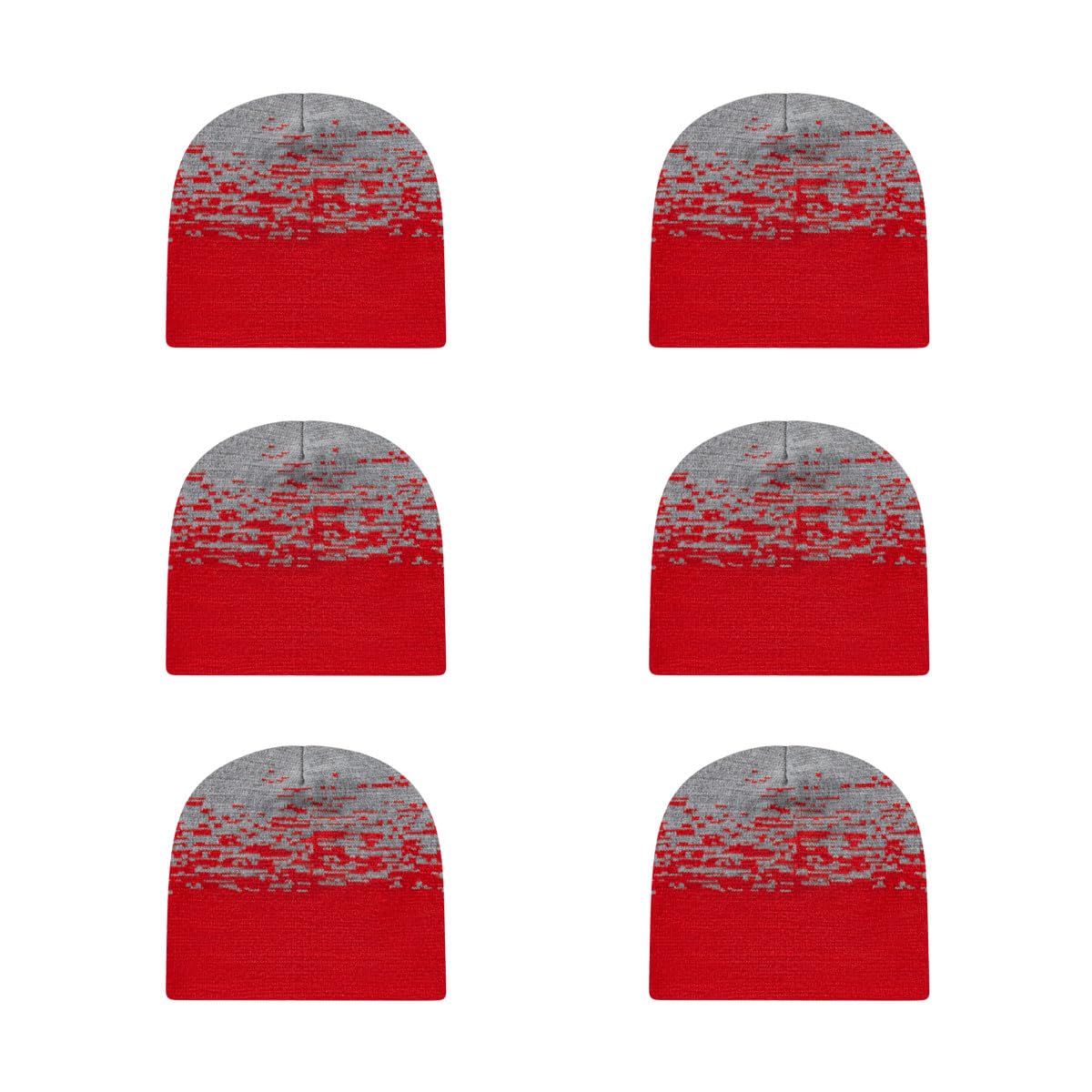 Cap America RKS9 Static Pattern Knit Beanie