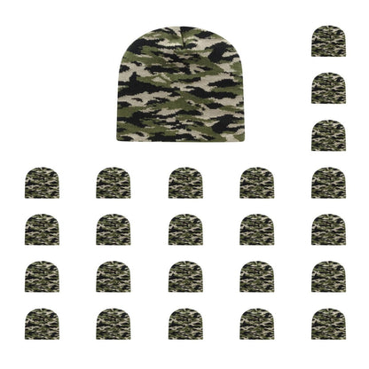 Cap America RKTC9 Vintage Tiger Camouflage Knit Beanie