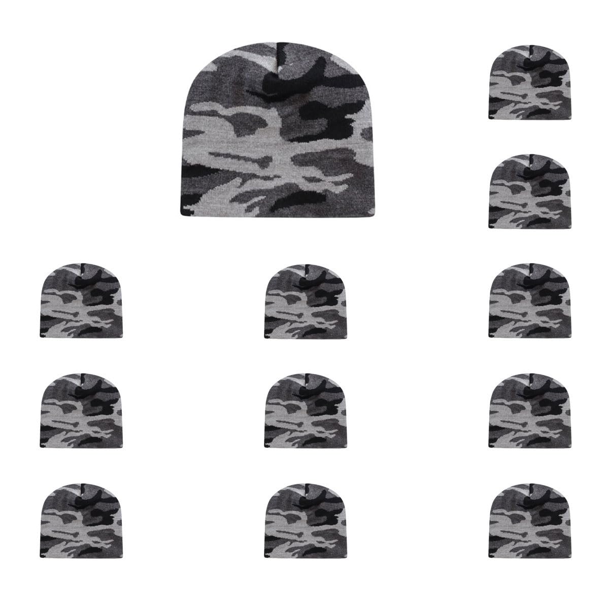 Cap America RKUC9 Urban Camouflage Knit Beanie