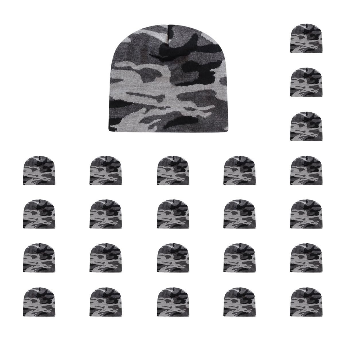 Cap America RKUC9 Urban Camouflage Knit Beanie