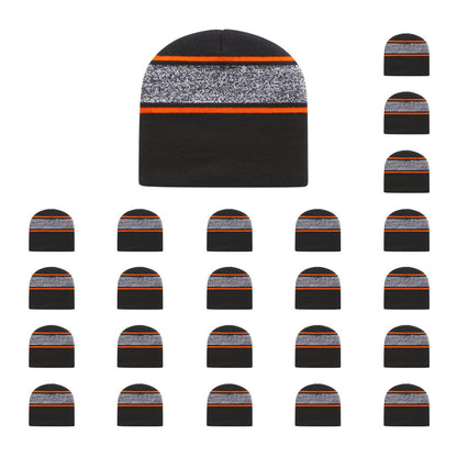 Cap America RKV9 Variegated Striped Beanie