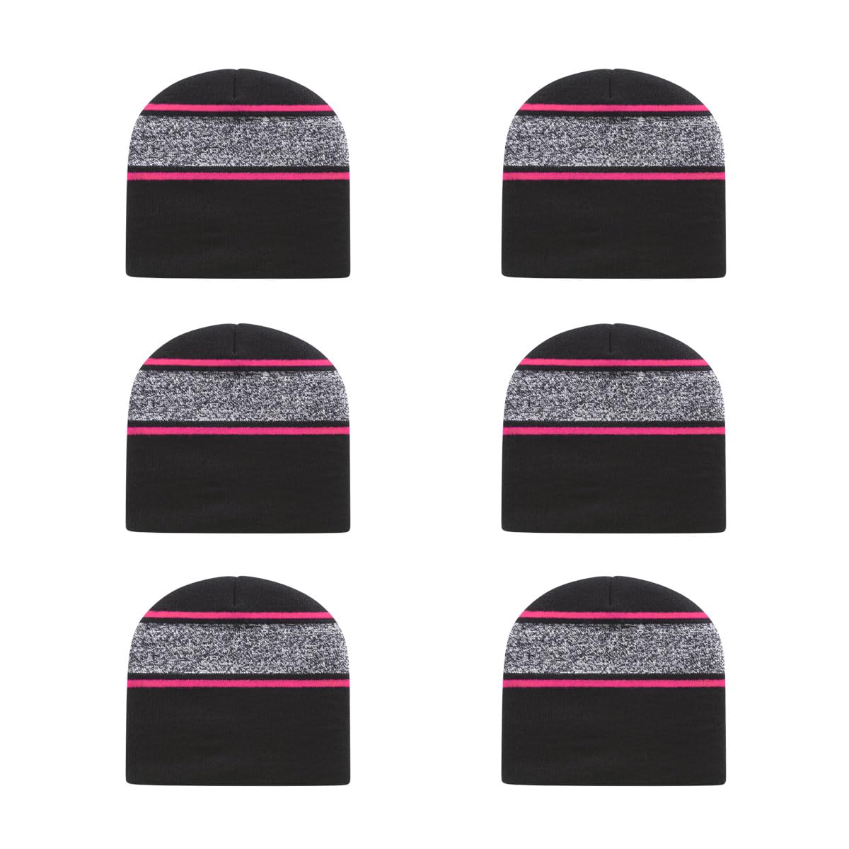 Cap America RKV9 Variegated Striped Beanie