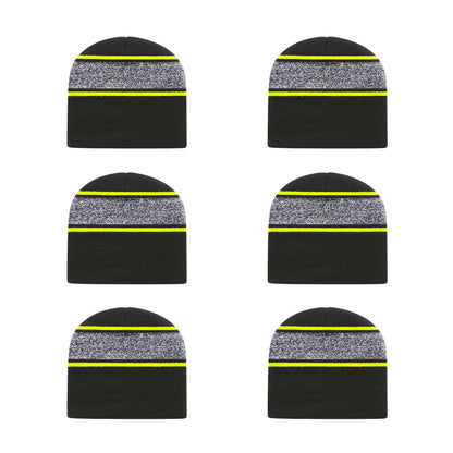 Cap America RKV9 Variegated Striped Beanie