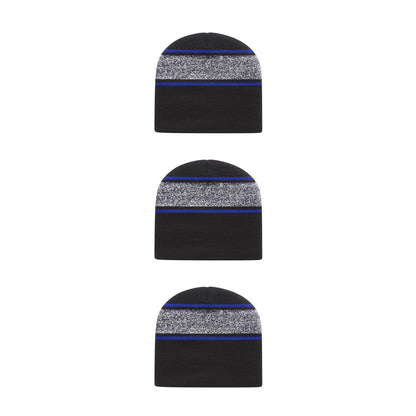 Cap America RKV9 Variegated Striped Beanie