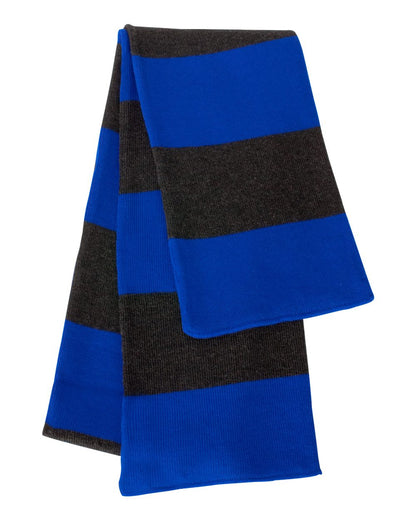 Sportsman Rugby Striped Knit Scarf