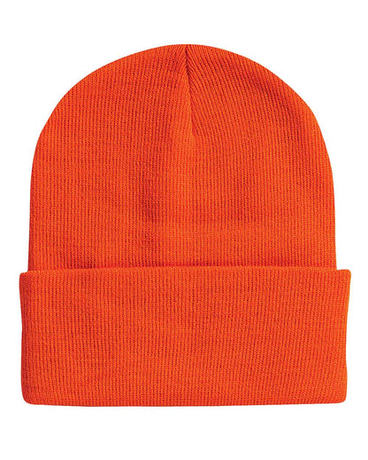 Sportsman 12" Solid Cuffed Beanie