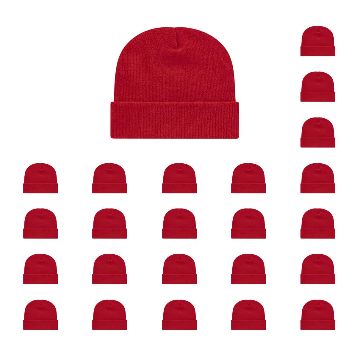 Cap America TKN24 Knit Cap with Cuff