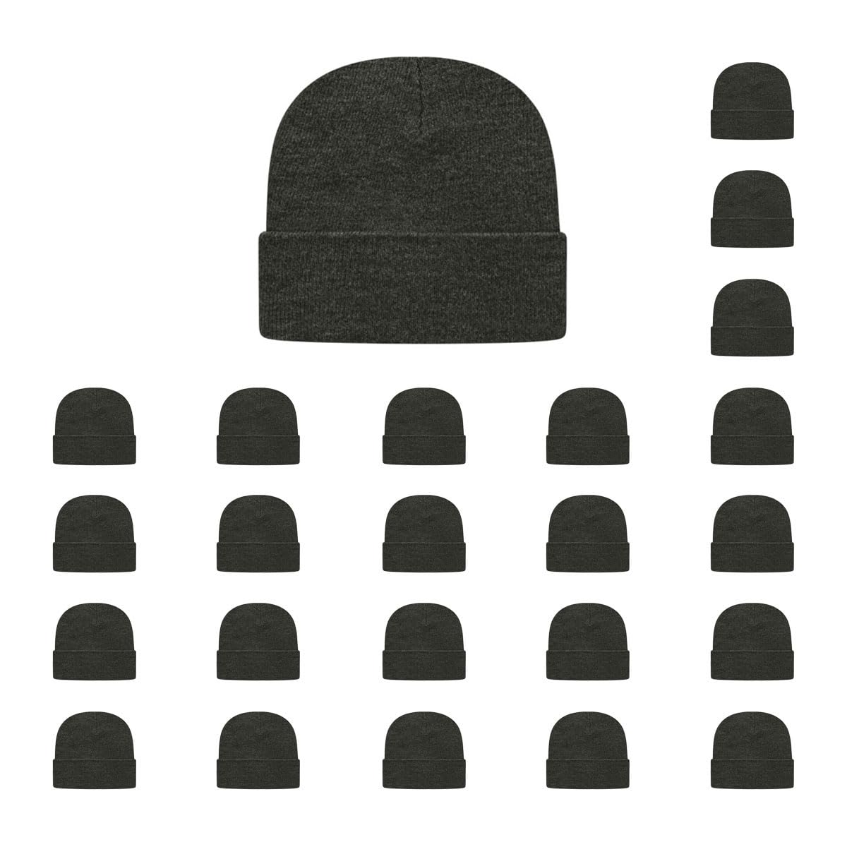 Cap America TKN24 Knit Cap with Cuff