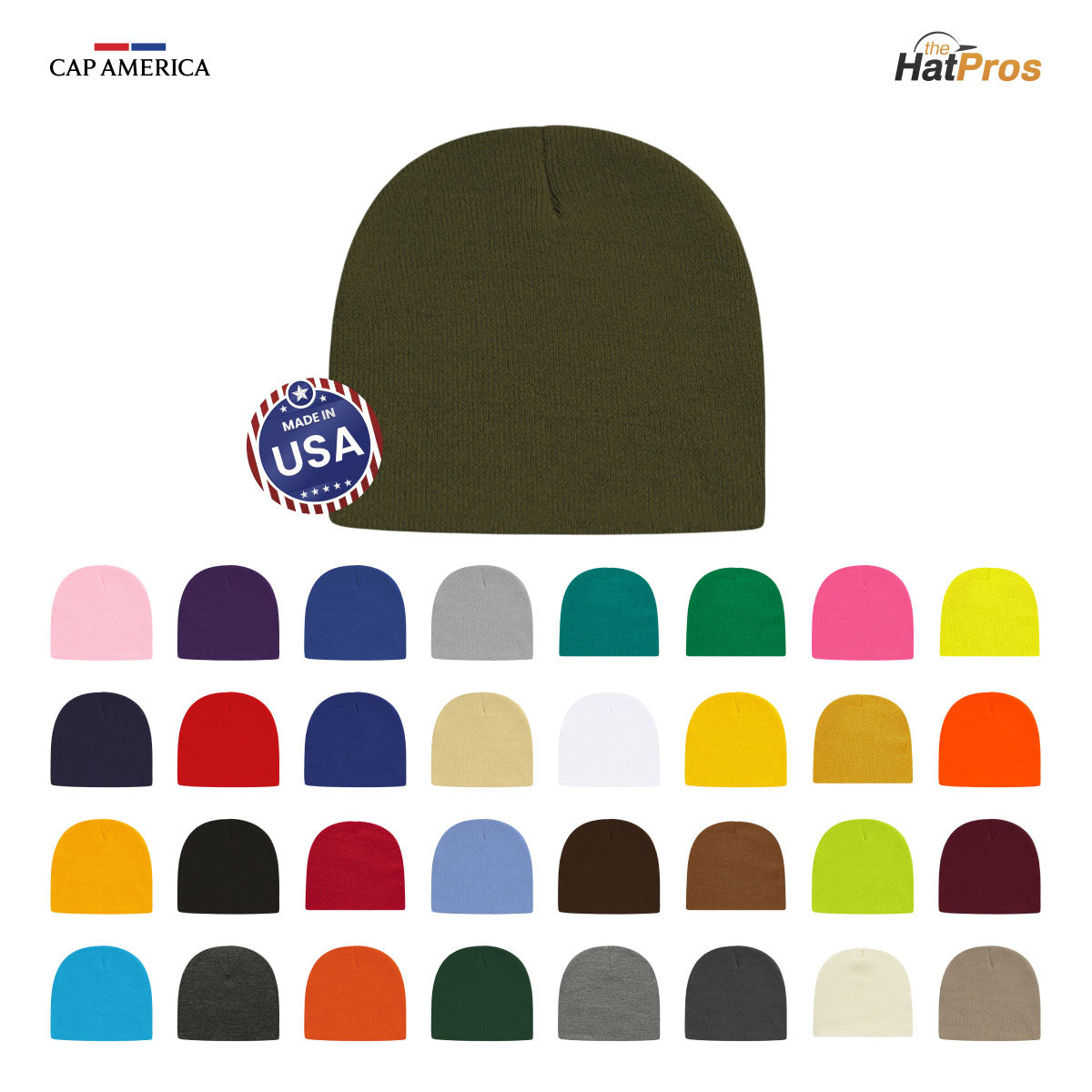 Cap America TKN28 Knit Beanie