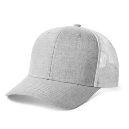 Fierce Headwear 901 Series 6 Panel Structured Mesh Back Blank Hat
