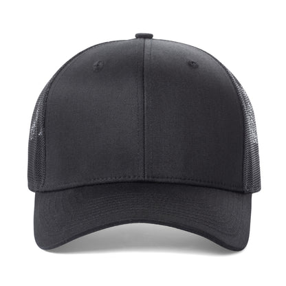 Fierce Headwear 901 Series 6 Panel Structured Mesh Back Blank Hat