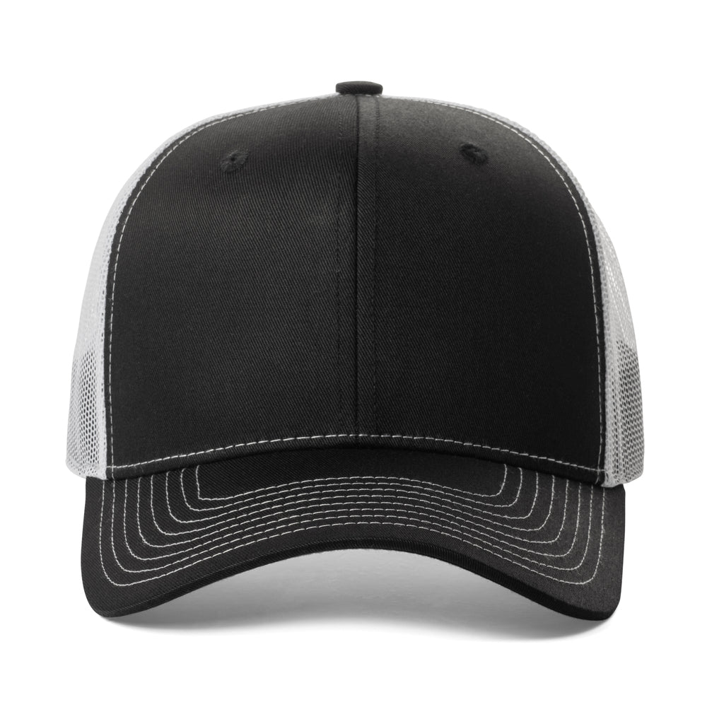 Fierce Headwear 901 Series 6 Panel Structured Mesh Back Blank Hat