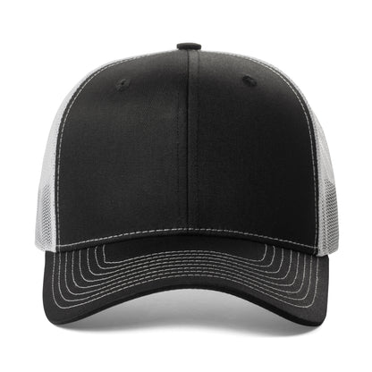 Fierce Headwear 901 Series 6 Panel Structured Mesh Back Blank Hat