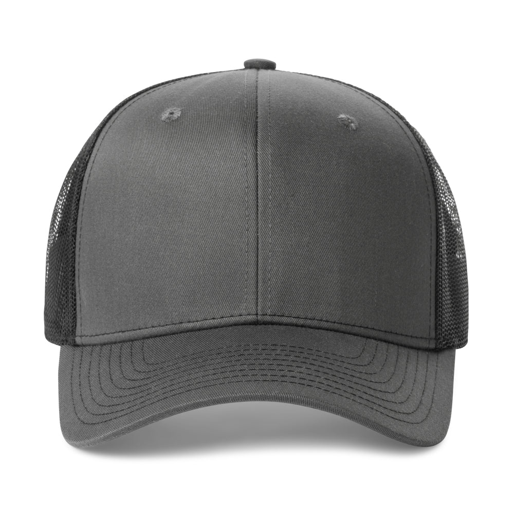 Fierce Headwear 901 Series 6 Panel Structured Mesh Back Blank Hat
