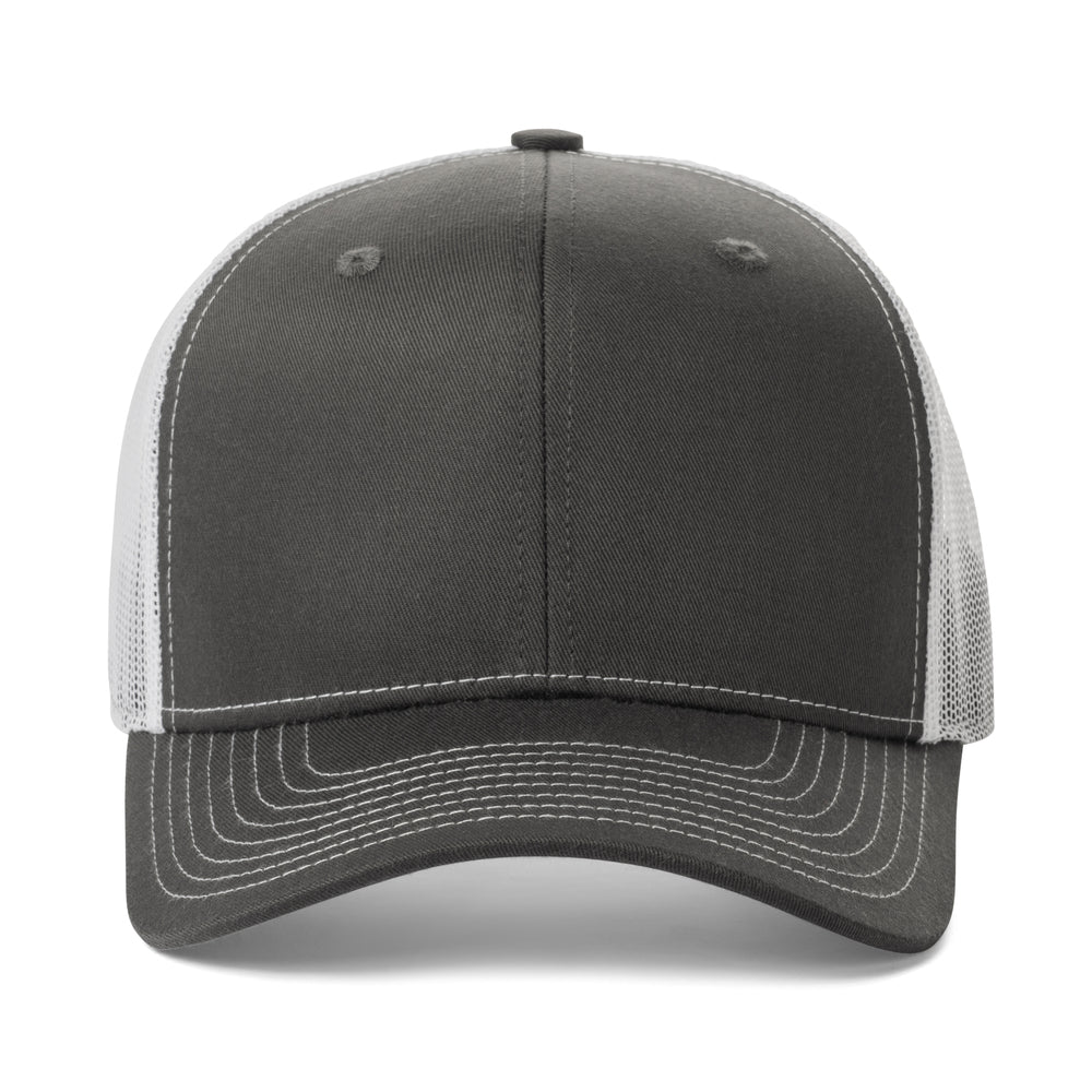 Fierce Headwear 901 Series 6 Panel Structured Mesh Back Blank Hat