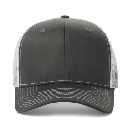 Fierce Headwear 901 Series 6 Panel Structured Mesh Back Blank Hat