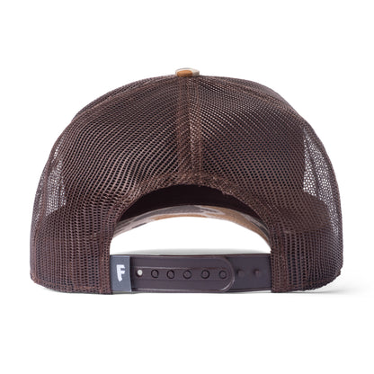 Fierce Headwear 901 Series 6 Panel Structured Mesh Back Blank Hat