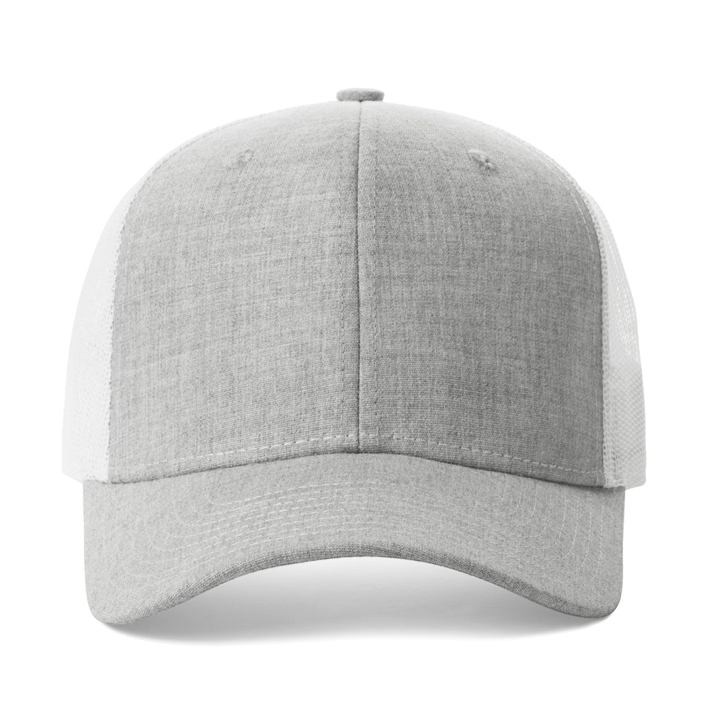 Fierce Headwear 901 Series 6 Panel Structured Mesh Back Blank Hat
