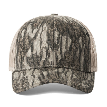 Fierce Headwear 901 Series 6 Panel Structured Mesh Back Blank Hat
