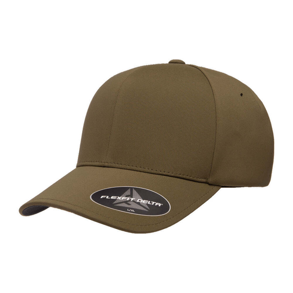 Flexfit Delta 180 Premium Baseball Cap-Olive