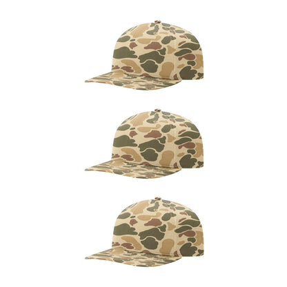 Richardson 312 Twill Back Classic Trucker- Harvest Duck Camo PK 3