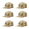 Richardson 312 Twill Back Classic Trucker- Harvest Duck Camo PK 6